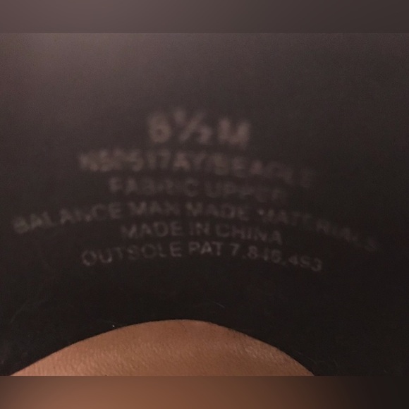 2 Pair Black Velvet Faux Suede Like Flats Size 6.5 - Picture 3 of 8